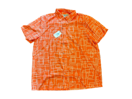 Shirt Orange Mens Hawaiian Vacation is a State of Mind XL Tennessee Orange NWT - £16.70 GBP
