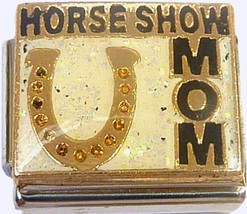 Horse Show Mom Italian Charm - £7.09 GBP