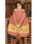 Primitive Decor  3D6047-Doll Folk Star Fabric  - £14.13 GBP