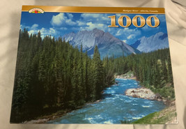 Landoll’s 1000 Piece Puzzle- Maligne River - Alberta Canada TESTED - $6.27