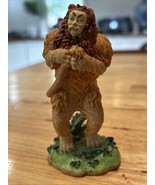 1999 Turner Entertainment Enesco Wizard Of Oz Cowardly Lion Figurine 4&quot; - $12.37