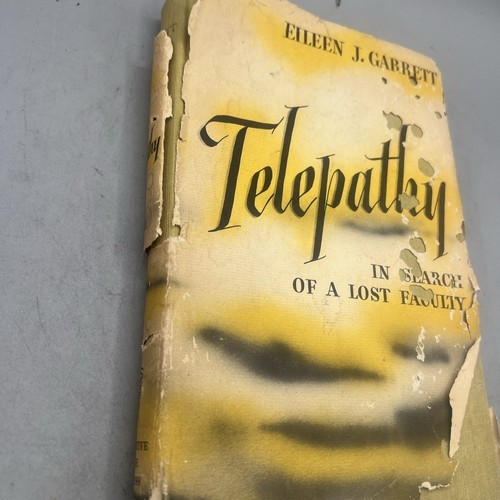 Telepathy In Search Of A Lost Faculty By Eileen J GARRETT 1945 HC/DJ Item image 2