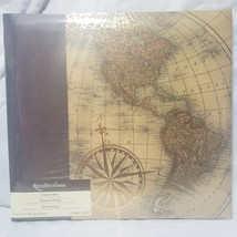 Gold globe Black 12 x 12 Blank All Occasion Recollections Scrapbook 20 pg - £13.53 GBP