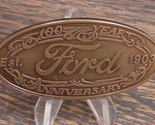Ford Motor Company 100th Anniversary 1903 Model A Challenge Coin #32W - $18.80