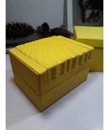 Invicta Mens Classic Watch Box Yellow Leather Cloth One Slot Medium Empt... - €8,32 EUR