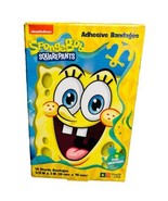 NEW, SPONGEBOB SQUAREPANTS ADHESIVE BANDAGES BANDAIDS, BOX OF 14 - $9.32 CAD