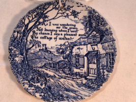 Crownford China Staffordshire 5 Inch Wall Plate Mint - £15.65 GBP