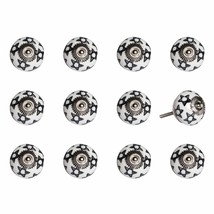 1.5" X 1.5" X 1.5" White Black And Silver  Knobs 12 Pack - $2,017.91 MXN