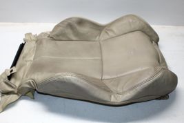 2005-2007 INFINITI G35 COUPE FRONT RIGHT PASSENGER UPPER SEAT COVER BEIGE P3934 image 6