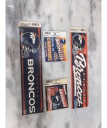 Denver Broncos Car Stickers Collection, AFC &amp; Super Bowl Champs Decals, ... - £9.27 GBP