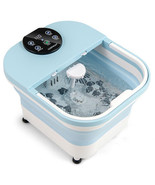 Collapsible Foot Spa Massager Foot Bath Tub with Heat Shower and Timer-B... - €118,97 EUR