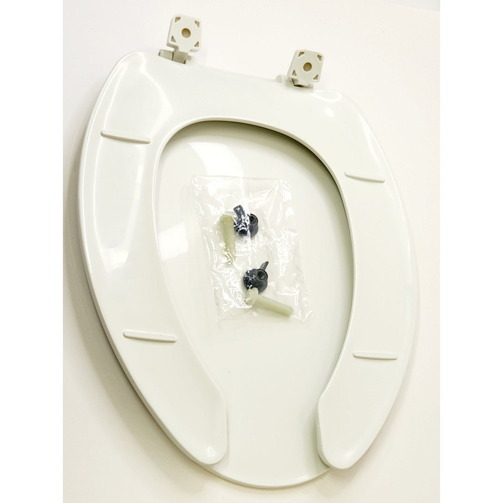Bemis 175-200 Elongated Open-Front Toilet Seat and Lid - White Item image 4