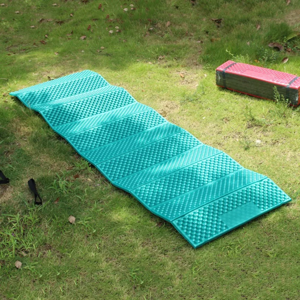 Outdoor Camping Mat Moistureproof Mattress Ultralight Foam Picnic Mat Folding - £19.55 GBP