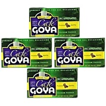 Goya Decaffeinated Coffee, Rich, Dark &amp; Smooth, 8.8 oz Brick (Pack of 4) - $32.56