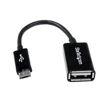 StarTech.com 5in Micro USB to USB OTG Host Adapter - Micro USB Male to U... - $22.00