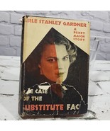 Perry Mason 12 ES Gardner Case of the Substitute Face 1938. 1947 DJ - $49.49