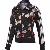 New Adidas Firebird Track Top Floral Roses Jacket sweater for women&#39;s F7... - £109.76 GBP