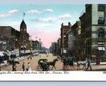 Douglas Street View From 16th Street Omaha Nebraska NE UNP Unused DB Pos... - $6.20