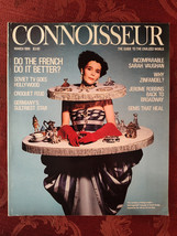 Rare CONNOISSEUR Magazine March 1989 French design Karl Lagerfeld Sarah Vaughan - $16.20