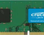 Crucial RAM 4GB DDR4 2400 MHz CL17 Desktop Memory CT4G4DFS824A Green/Black - £23.20 GBP+