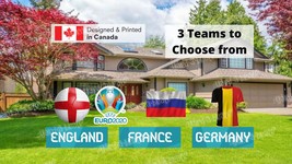 UEFA Euro 2020 Soccer - 24&quot; Tall Decors  (Total 5 pcs) | Team England or France  - £51.19 GBP