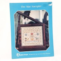 The Star Sampler Pattern Cross Stitch Leaflet The Needle&#39;s Prayse - £14.43 GBP