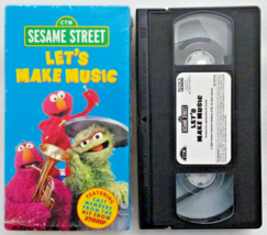 VHS Sesame Street - Lets Make Music (VHS, 2000, Slipsleeve) - $10.79