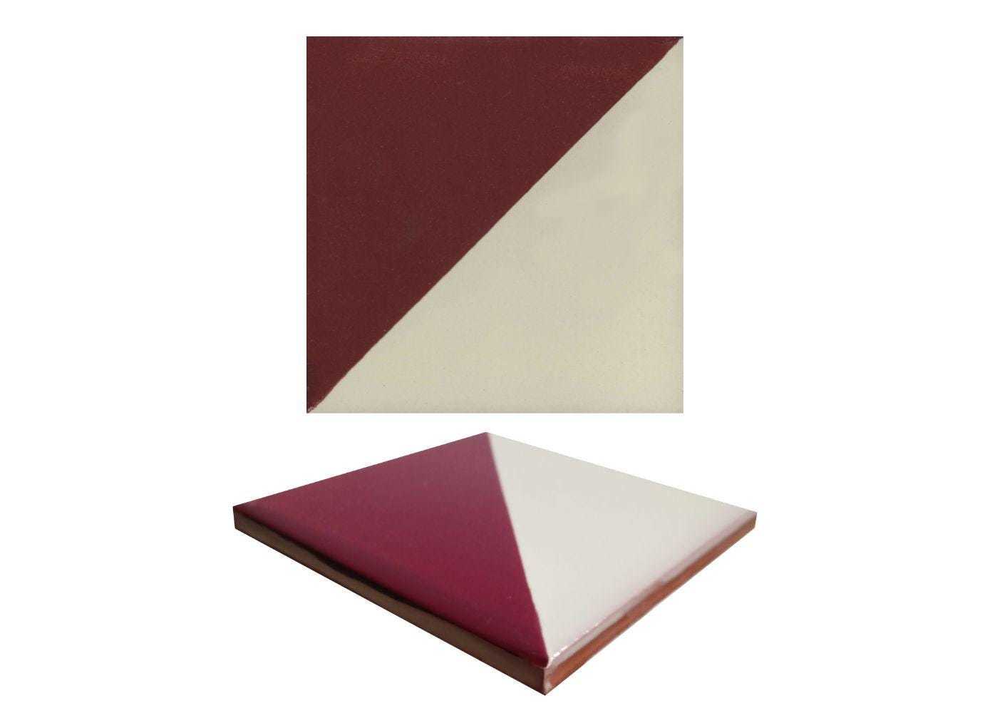 POOL TILES Mexican Talavera Ceramic Frost Proof Handcrafted Tiles - Whit... - $189.00