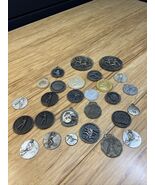 Lot of 25+ Sports Pirate Medallions Swimming Baseball Track Cheer Dolphi... - $454.54 MXN