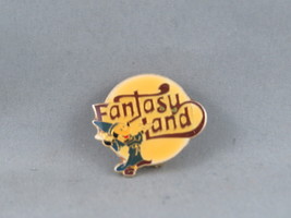 Vintage Disney Land Pi - Fantasy Land Fantasia Mickey - Inlaid Pin  - £14.95 GBP