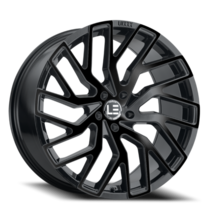 LUXLE5 20X10.5 5X112 +40 66.6  All Gloss Black - £293.57 GBP