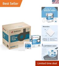 Disposable 2" x 2" Sterile Gauze Pads, 100 Count, Perfect for Medical Fa... - $196.00