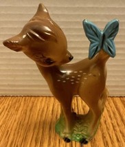 Disney Celluloid Bambi Butterfly Character Figure Toy Antique - $12.00