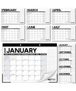 Black &amp; White Large Desk Calendar | 18-Month | 2025-2026 | Calendars &amp; P... - £24.21 GBP