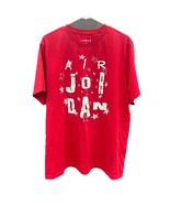 Men&#39;s XXL Air Jordan Red Stars Standard Fit Nike T-Shirt 100% Cotton SEE... - $13.47 CAD