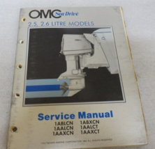 OMC 2.5 2.6 Litre Sea Drive Service Shop Manual 983440 OEM - £11.76 GBP