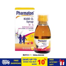 3 X Pharmaton Kiddi Cl Syrup 100ML Multi Vitamin With Lysine &amp; Calcium - £58.07 GBP