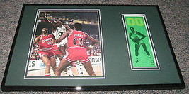 Robert Parish 1981 Signed Framed 12x18 Photo Display Celtics - £59.63 GBP