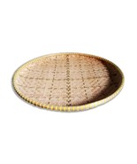 Indonesia Bamboo Home Wall Decoration Basket Flat Medium sizes, Panier d... - $761.58 MXN