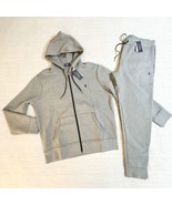 Polo Ralph Lauren Double Knit Tech Fleece Jogger Sweatsuit Grey Black Pony XXL - £192.33 GBP