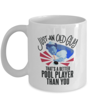 Coffee Mug Funny Pool Player  - £11.81 GBP