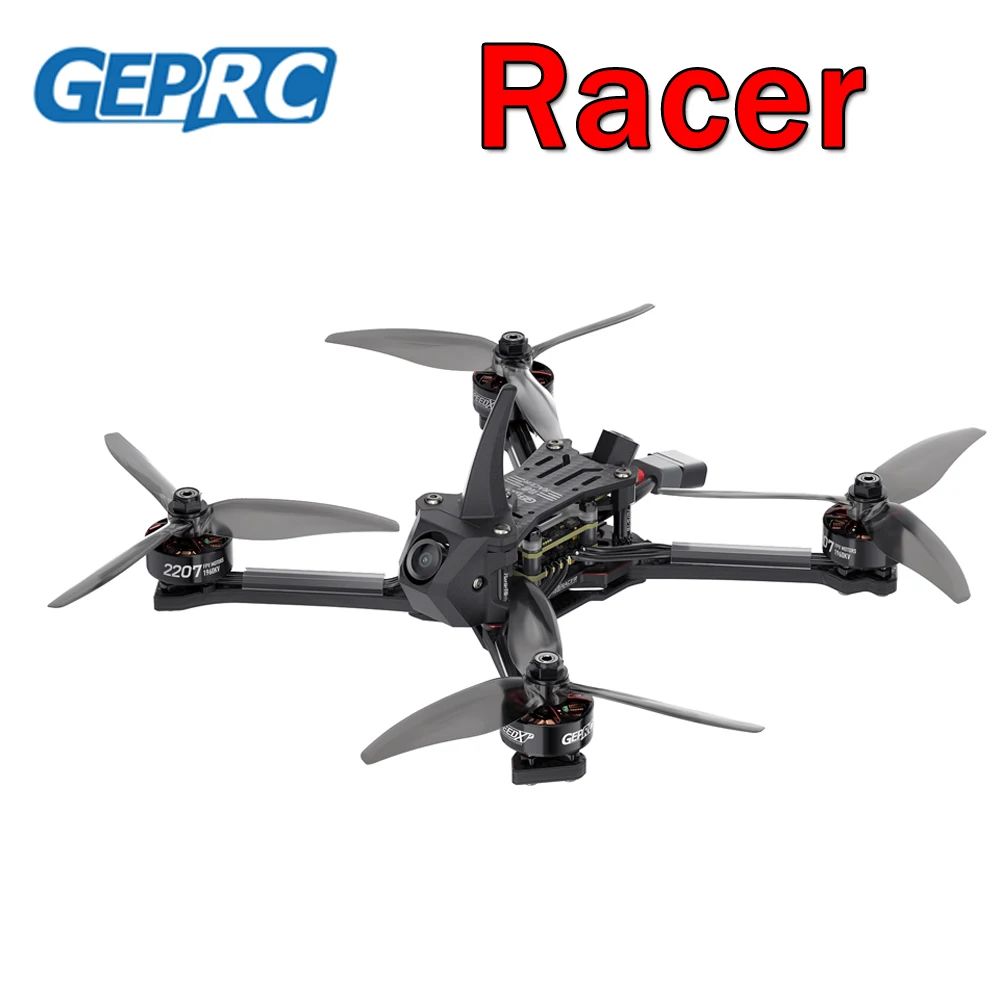 GEPRC Racer FPV Racing Drone TAKER F722 E55A Stack SPEEDX2 2207 TMOTOR F... - £421.64 GBP+