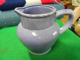 Great Pottery PITCHER by CARCIA...7.5&quot; height..........SALE - $6.93