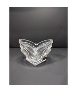 Mikasa Walther West Candy Dish, Crystal Candleholder V Shape,Clear Glass... - $188.47 MXN