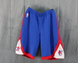 Los Angeles Clippers Shorts (Retro) - Crested Logos by Adidas - Men&#39;s XL - £43.95 GBP