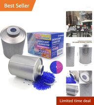 Portable 800g Rechargeable Silica Gel Dehumidifier: Blue to Pink Color C... - $52.42