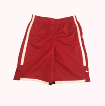 Nike DRI-FIT Boys&#39;  Athletic Shorts , Size 7 , Red/White/Black ,New - £10.35 GBP
