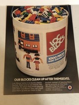 1981 Loc Blocs Toys Vintage Print Ad pa9 - £7.02 GBP