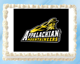 Appalachian State Edible Image Cake Topper Cupcake Topper 1/4 Sheet 8.5 x 11&quot; - £9.17 GBP