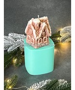 Silicone mold gingerbread house Candle soap mold silicone - Christmas mold - £33.24 GBP